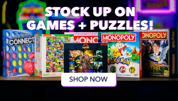 Shop Games + Puzzles!